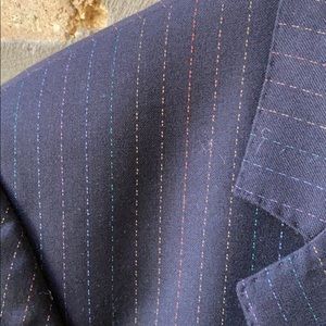 Paul Smith Rainbow Pinstripe suit Size 36